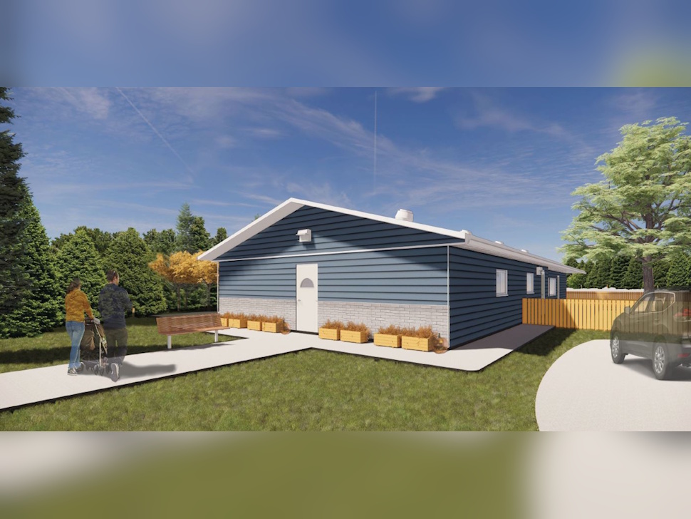Mock-up images reveal the planned exterior of the North Norfolk Childcare Centre. Submitted Photo/Jo-elle Early.