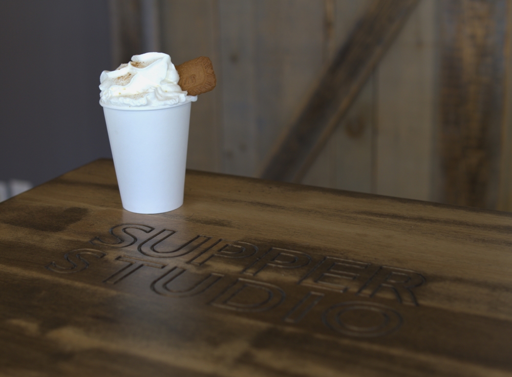 Supper Studio's hot chocolate for the 2025 Hot Chocolate Festival.