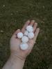 a hand full of hail 