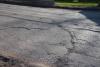Rough asphalt