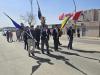 Marching to the cenotaph