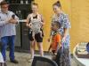 She lets some of the kids wear the chain (1)