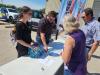 CraigDunn, had their table set-up with a draw box for their own prizes. PortageOnline/ Tristen Sokolosky