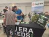 Nu Era Seeds, had their table set-up with displays of their product. PortageOnline/ Tristen Sokolosky