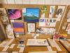 Exhibit Hall at the Carman Fair, showing off creative displays ranging from all different styles of art. PortageOnline/ Tristen Sokolosky