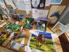 Exhibit Hall at the Carman Fair, showing off creative displays ranging from all different styles of art. PortageOnline/ Tristen Sokolosky