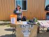 Piston Ring was there with a free draw, encouraging people to donate to Cancer Care Canada. PortageOnline/ Tristen Sokolosky