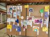 Gallery walk inside the Orange building, art from kids in all grades. PortageOnline/ Tristen Sokolosky