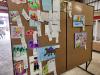 Gallery walk inside the Orange building, art from kids in all grades. PortageOnline/ Tristen Sokolosky