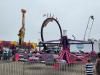 Crowds gather under cloudy skies for a fun-filled afternoon at the Morris Stampede Midway, where colourful rides, carnival games, and family memories take center stage. PortageOnline/ Tristen Sokolosky