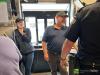 People laugh at Altona Tim Hortons
