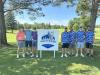 golfers at the Pritchard Memorial golf tournament