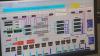 Computer readout in control room
