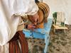 Ukrainian Campsite, Learn how they use to live while traveling and cook and wear clothing. stop in for a bite!    PortageOnline/ Tristen Sokolosky