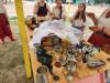 Ukrainian Campsite, Learn how they use to live while traveling and cook and wear clothing. stop in for a bite!    PortageOnline/ Tristen Sokolosky