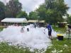 Foam party for the kids to enjoy!