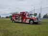 Gladestone Fire Department, brought down a truck for families to view.