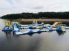 a zoomed-out view of Splish Splash in Morden