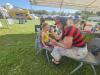 Even with the heat, it didn't stop the kids from getting their faces painted. PortageOnline/ Tristen Sokolosky