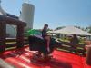 Kids and adults took their turns on the bull. PortageOnline/ Tristen Sokolosky